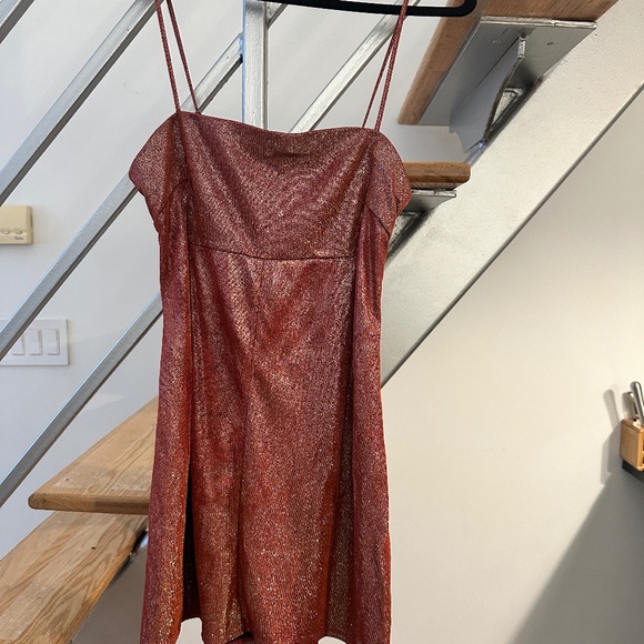 Shimmery Mini Dress - Picture 1 of 2